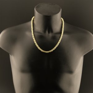 9ct Yellow Gold King Chain 24″ 6.3mm