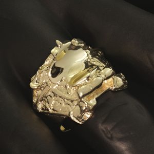 9ct Yellow Gold Saddle Ring