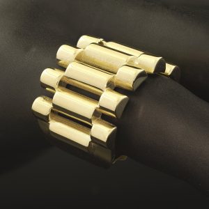 9ct Yellow Gold Watch Strap Ring