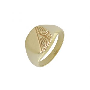 9ct Yellow Gold Signet Ring