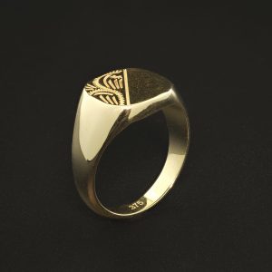 9ct Yellow Gold Signet Ring