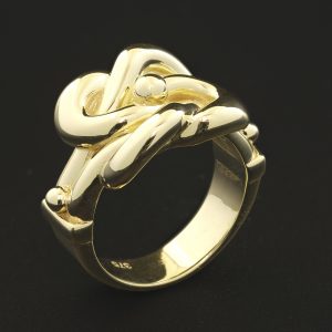 9ct Yellow Gold Knot Ring