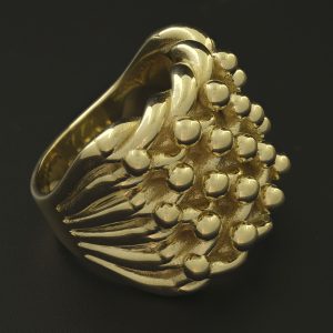 9ct Yellow Gold Keeper Ring