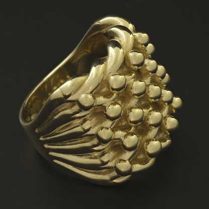 9ct Yellow Gold Keeper Ring - Image 4