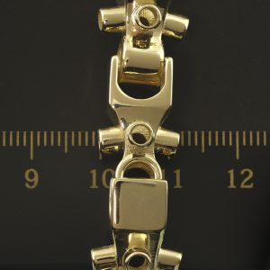 9ct Yellow Gold Lego Chain 24″ 9mm