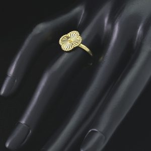 18ct Yellow Gold Clover Ring