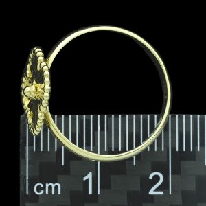 18ct Yellow Gold Clover Ring