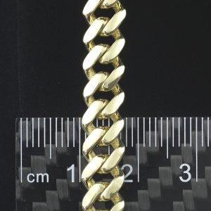 9ct Yellow Gold Cuban Chain 22&#8243; 7.5mm