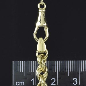 9ct Yellow Gold Rope Chain 18&#8243; 5.5mm