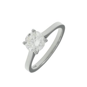 Platinum 1.15ct Diamond Solitaire Ring