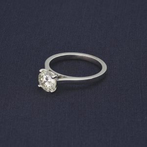 Platinum 1.15ct Diamond Solitaire Ring