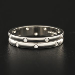 Platinum 0.20ct Diamond Eternity Ring