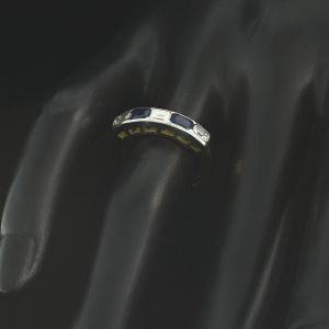 18ct Yellow Gold 0.40ct Diamond 0.30ct Sapphire Ring
