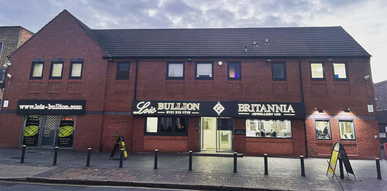 Jewellery Shop In The<br>Jewellery Quarter Birminghamm