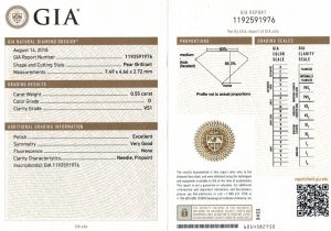 Platinum 0.77ct Pear Cut Diamond Bridal Set