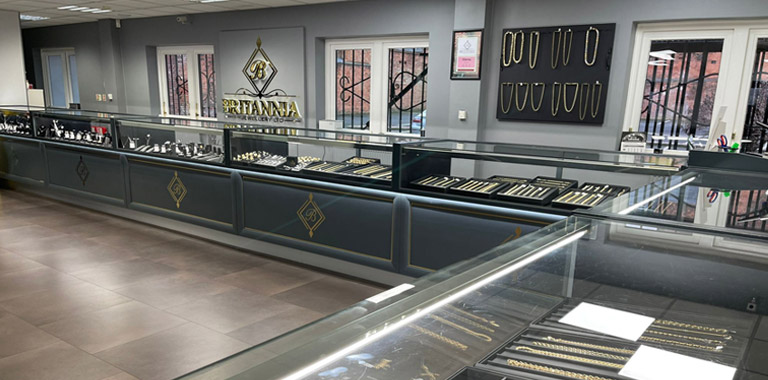 Britannia Jewellery Birmingham showroom
